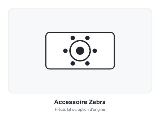 Image de Zebra Stand flexible - Couleur noire (LS2208)