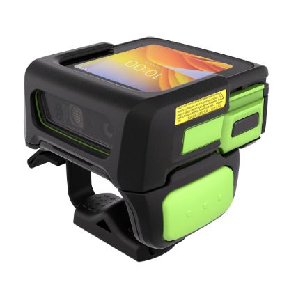 Image de Zebra WS50 RFID UHF « montage poignet » Ecran 2 Montage au poignet – N'inclus pas le bracelet Android AOSP 1 Go RAM / 8 Go Flash Imageur 2D portée stan